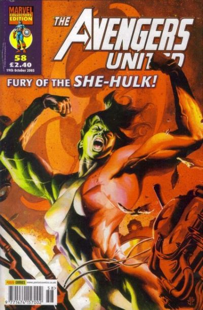 Cover for The Avengers United (Panini UK, 2001 series) #58
