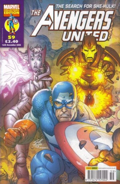 Cover for The Avengers United (Panini UK, 2001 series) #59