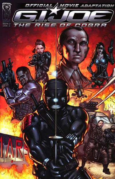 Cover for G.I. Joe: Rise of Cobra Movie Adaptation (IDW, 2009 series) #1 [Cover A]