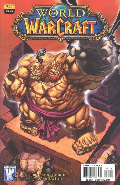 Cover for World of Warcraft (DC, 2008 series) #21