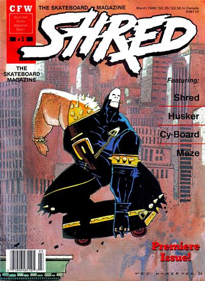 Cover for Shred (CFW Enterprises, 1989 series) #1