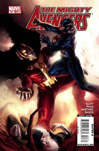 Cover for The Mighty Avengers (Marvel, 2007 series) #27