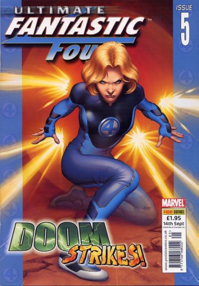 Cover for Ultimate Fantastic Four (Panini UK, 2005 series) #5