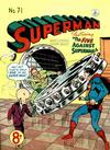 Cover for Superman (K. G. Murray, 1947 series) #71