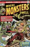 Cover for Where Monsters Dwell (Marvel, 1970 series) #37