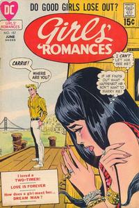 Cover Thumbnail for Girls' Romances (DC, 1950 series) #157