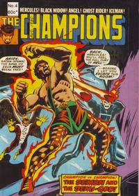 Cover Thumbnail for The Champions (Yaffa / Page, 1980 series) #4