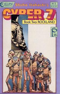 Cover Thumbnail for Cyber 7: Book Two (Eclipse, 1989 series) #5