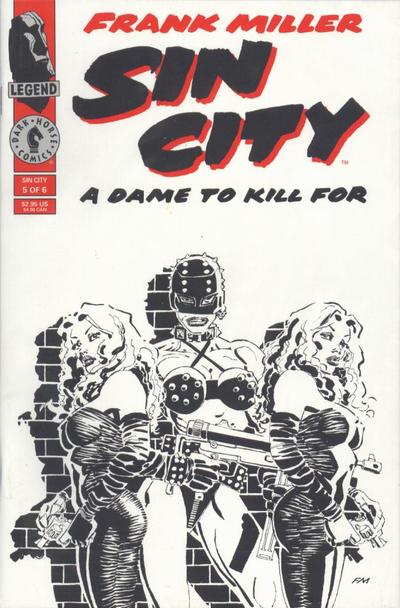 Cover for Sin City: A Dame to Kill For (Dark Horse, 1993 series) #5