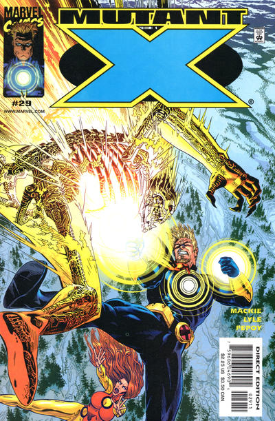 Cover for Mutant X (Marvel, 1998 series) #29