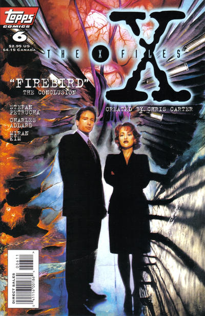 Cover for The X-Files (Topps, 1995 series) #6 [Direct Sales]