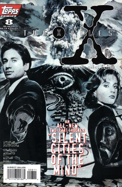 Cover for The X-Files (Topps, 1995 series) #8 [Direct Sales]