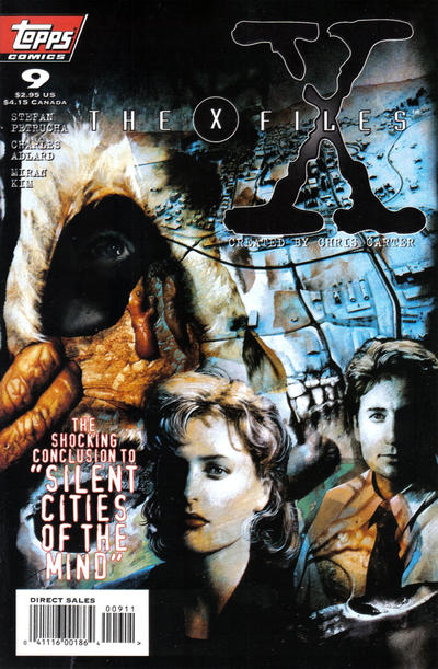 Cover for The X-Files (Topps, 1995 series) #9 [Direct Sales]