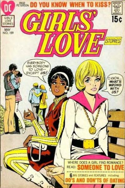 Cover for Girls' Love Stories (DC, 1949 series) #159