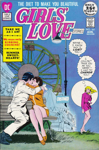 Cover for Girls' Love Stories (DC, 1949 series) #161