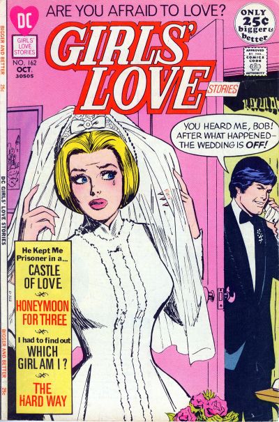 Cover for Girls' Love Stories (DC, 1949 series) #162
