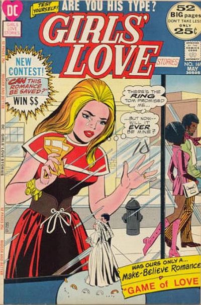 Cover for Girls' Love Stories (DC, 1949 series) #169