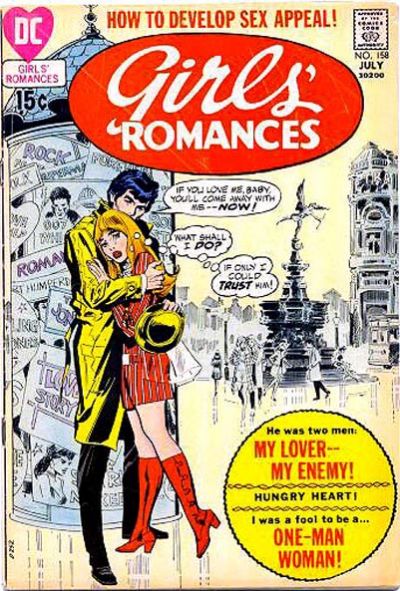Cover for Girls' Romances (DC, 1950 series) #158