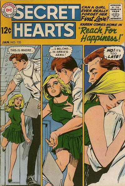 Cover for Secret Hearts (DC, 1949 series) #133