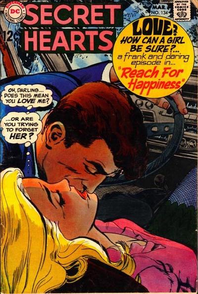 Cover for Secret Hearts (DC, 1949 series) #134