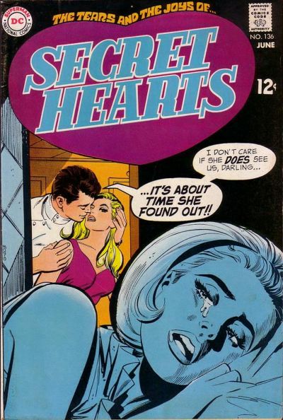 Cover for Secret Hearts (DC, 1949 series) #136