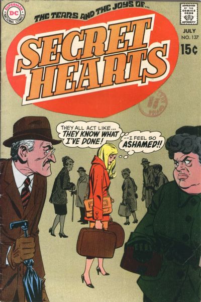 Cover for Secret Hearts (DC, 1949 series) #137