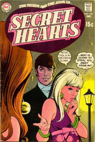 Cover for Secret Hearts (DC, 1949 series) #140