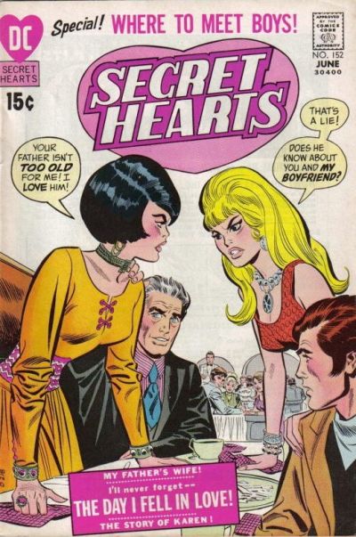 Cover for Secret Hearts (DC, 1949 series) #152