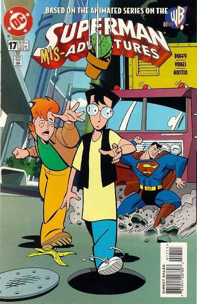Cover for Superman Adventures (DC, 1996 series) #17 [Direct Sales]