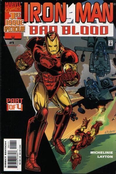 Cover for Iron Man: Bad Blood (Marvel, 2000 series) #1