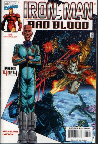 Cover for Iron Man: Bad Blood (Marvel, 2000 series) #4