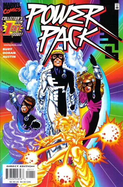 Cover for Power Pack (Marvel, 2000 series) #1