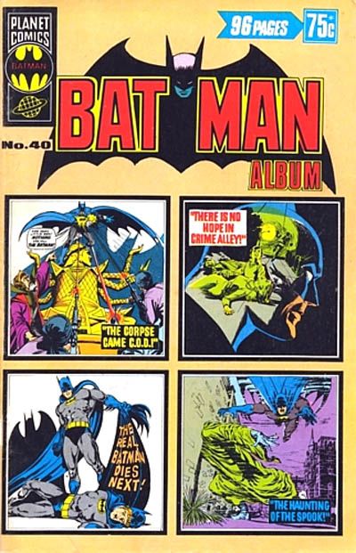 Cover for Batman Album (K. G. Murray, 1976 series) #40