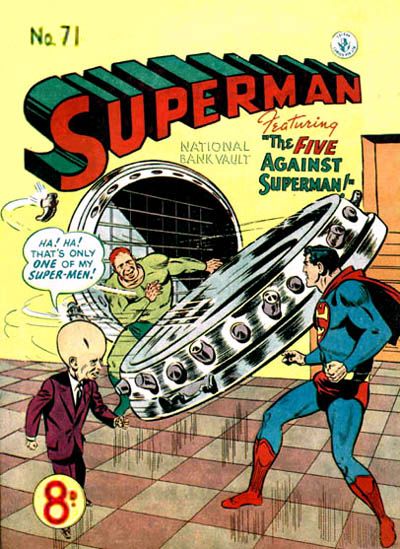 Cover for Superman (K. G. Murray, 1947 series) #71