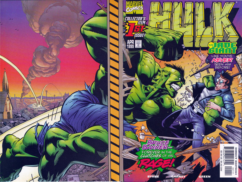 Cover for Hulk (Marvel, 1999 series) #1 [Direct Edition]