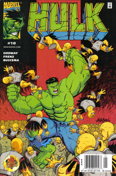 Cover for Hulk (Marvel, 1999 series) #10 [Newsstand]