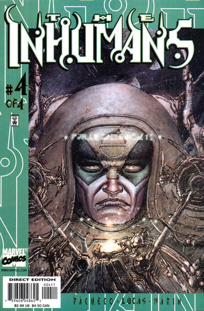 Cover for Inhumans (Marvel, 2000 series) #4