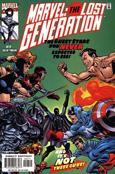 Cover for Marvel: The Lost Generation (Marvel, 2000 series) #7