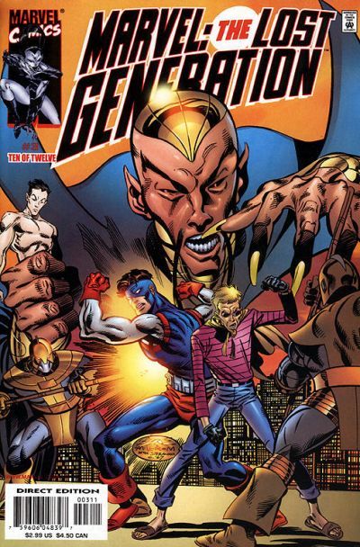 Cover for Marvel: The Lost Generation (Marvel, 2000 series) #3
