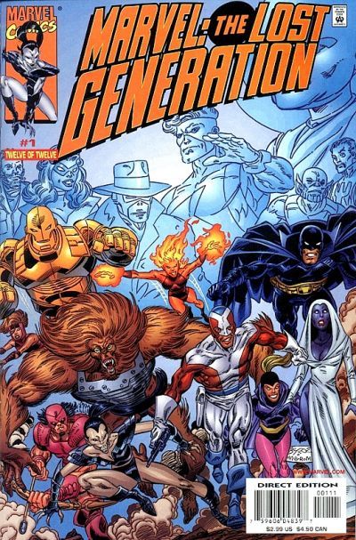 Cover for Marvel: The Lost Generation (Marvel, 2000 series) #1