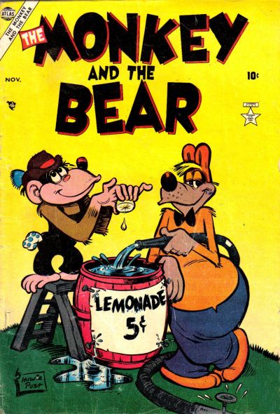 Cover for The Monkey and the Bear (Marvel, 1953 series) #2