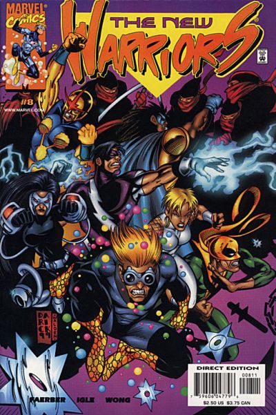Cover for New Warriors (Marvel, 1999 series) #8