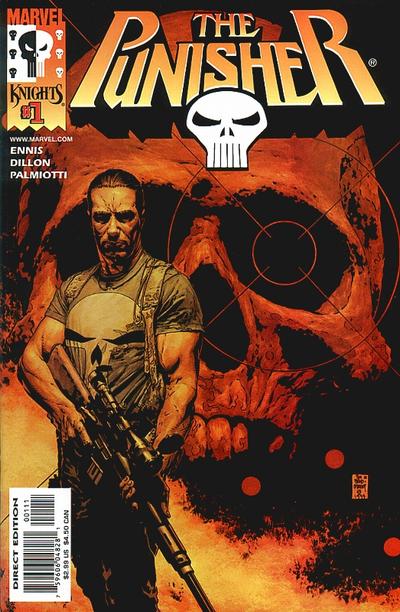 Cover for The Punisher (Marvel, 2000 series) #1 [Cover A]