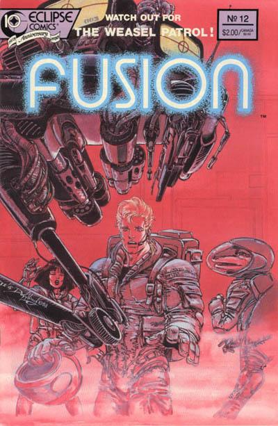Cover for Fusion (Eclipse, 1987 series) #12