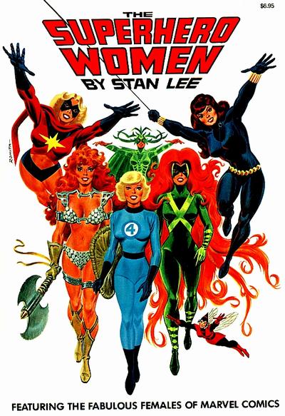 Cover for The Superhero Women (Simon and Schuster, 1977 series) 