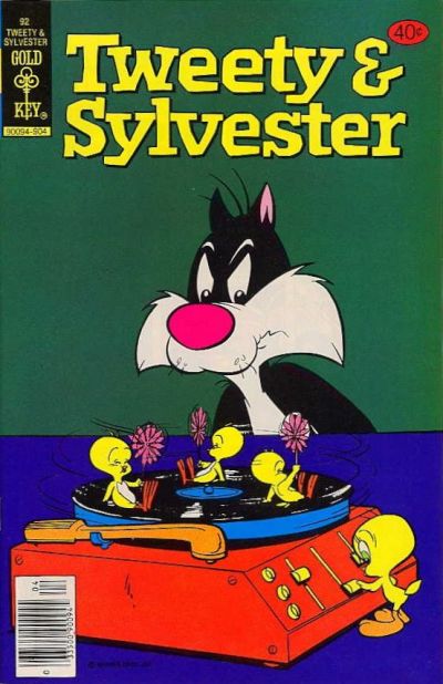 Cover for Tweety and Sylvester (Western, 1963 series) #92 [Gold Key]