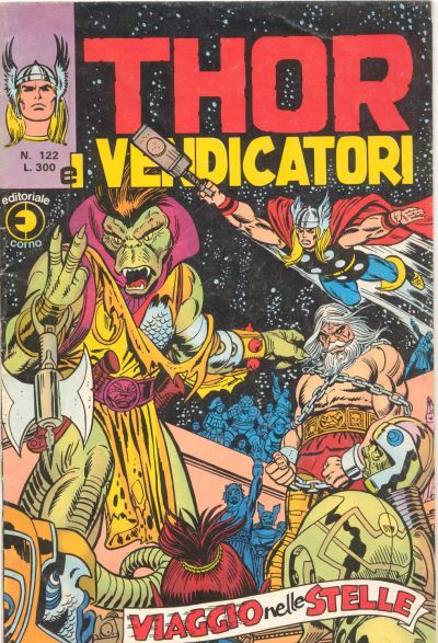 Cover for Thor e i Vendicatori (Editoriale Corno, 1975 series) #122
