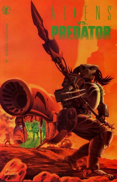 Cover for Aliens vs. Predator (Dark Horse, 1990 series) #1