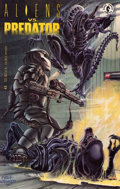 Cover for Aliens vs. Predator (Dark Horse, 1990 series) #3