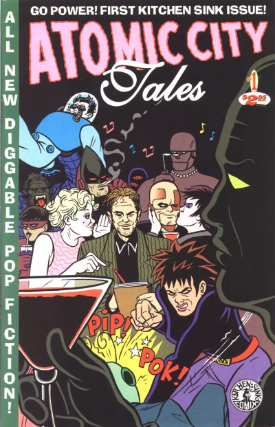 Cover for Atomic City Tales (Kitchen Sink Press, 1996 series) #1